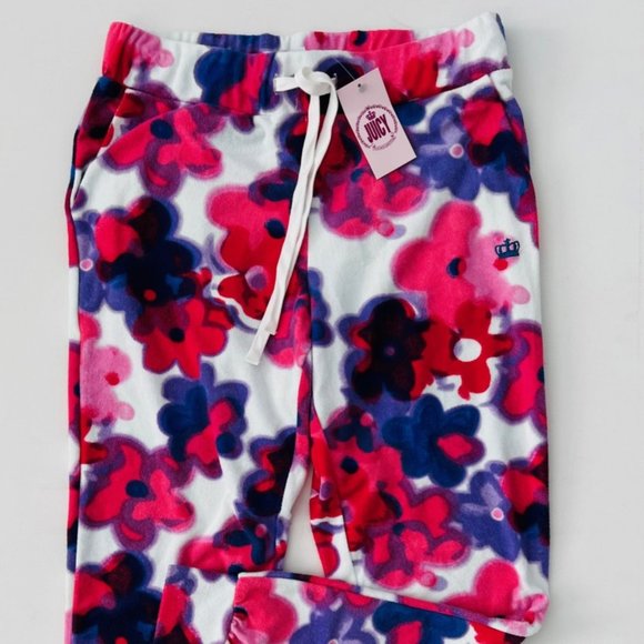 Juicy Couture All Over Floral Terry Jogger Sweatpant - Picture 2 of 4